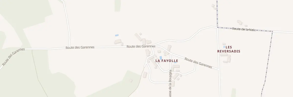 Plan du 97 La Fayolle à Granges-d’Ans