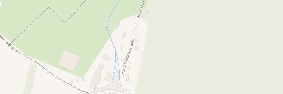 Plan du 7 Rue du Moulin de Landres à La Vacherie