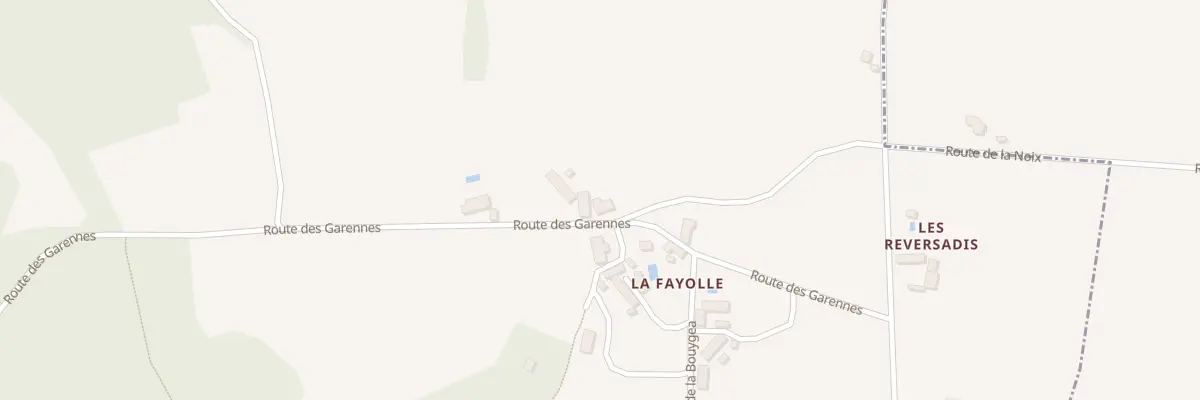 Plan du 94 La Fayolle à Granges-d’Ans