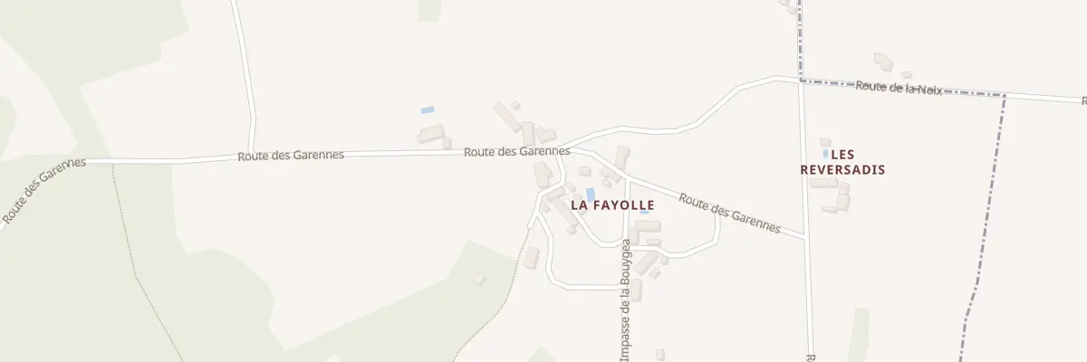 Plan du 98 La Fayolle à Granges-d’Ans