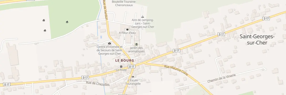 Plan du 23 Rue du Gen de Gaulle à Saint-Georges-sur-Cher