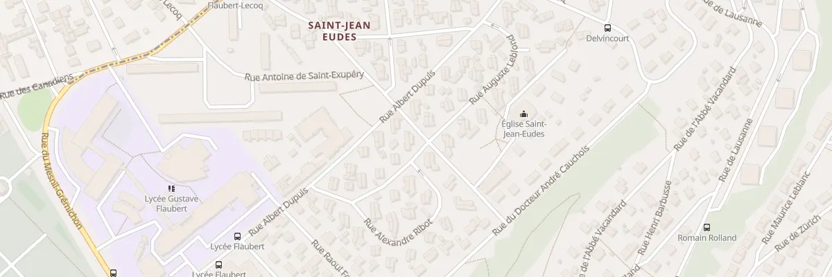 Plan du 19 Rue Auguste Leblond à Rouen