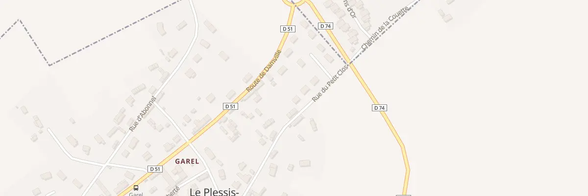 Plan du 1 Vc Lot du Petit Clos au Plessis-Grohan