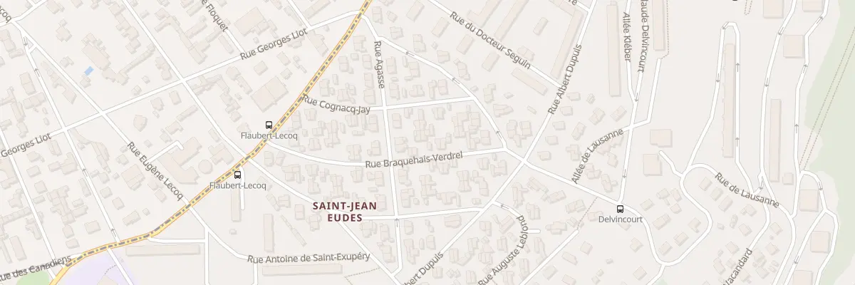 Plan du 12 Rue Braquehais Verdrel à Rouen