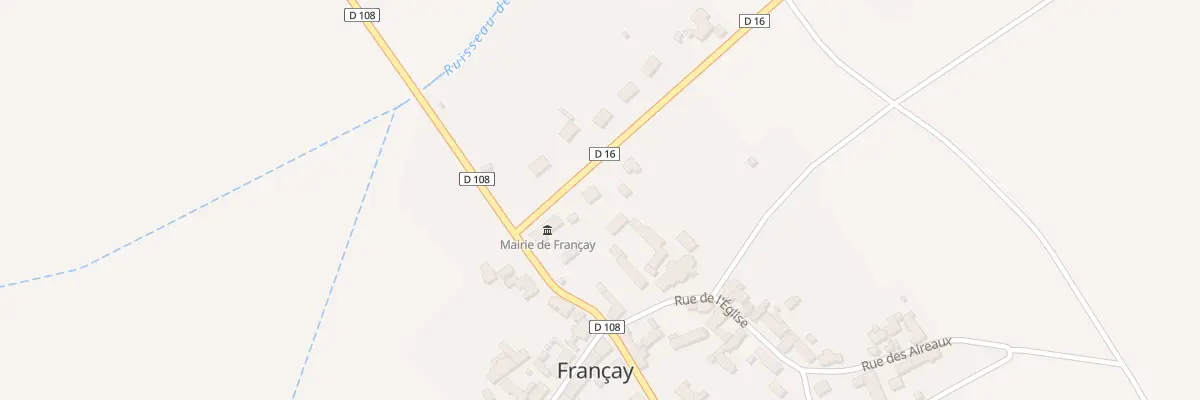 Plan du 3 Rue de Beauce à Françay