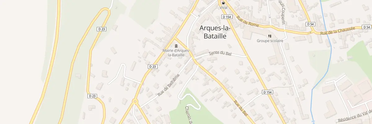 Plan du 6 Rue de Belhème à Arques-la-Bataille