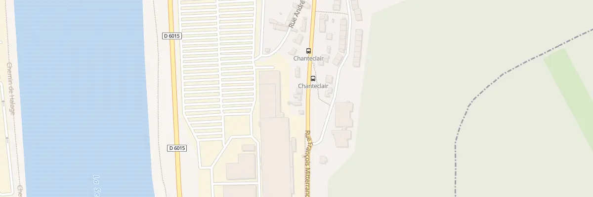 Plan du 17 Rue François Mitterrand à Amfreville-la-Mi-Voie