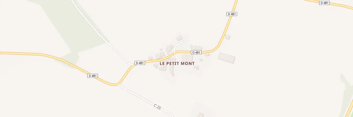 Plan du 5 Le Petit Mont à Droux
