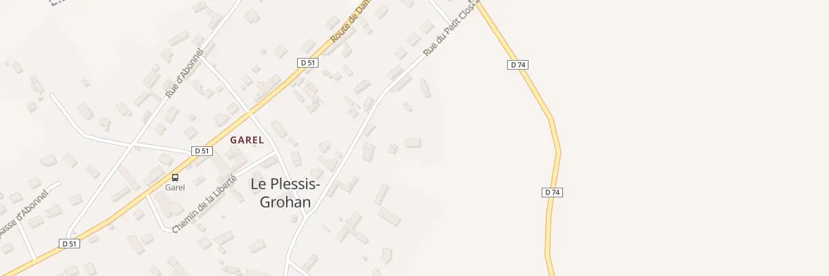 Plan du 680 Rue du Petit Clos au Plessis-Grohan