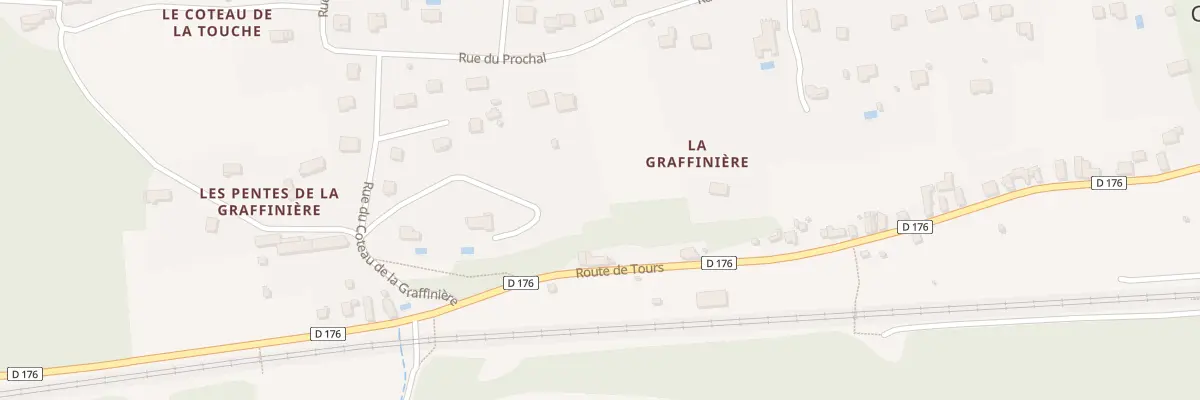 Plan du 49 Rue du Prochal à Chissay-en-Touraine