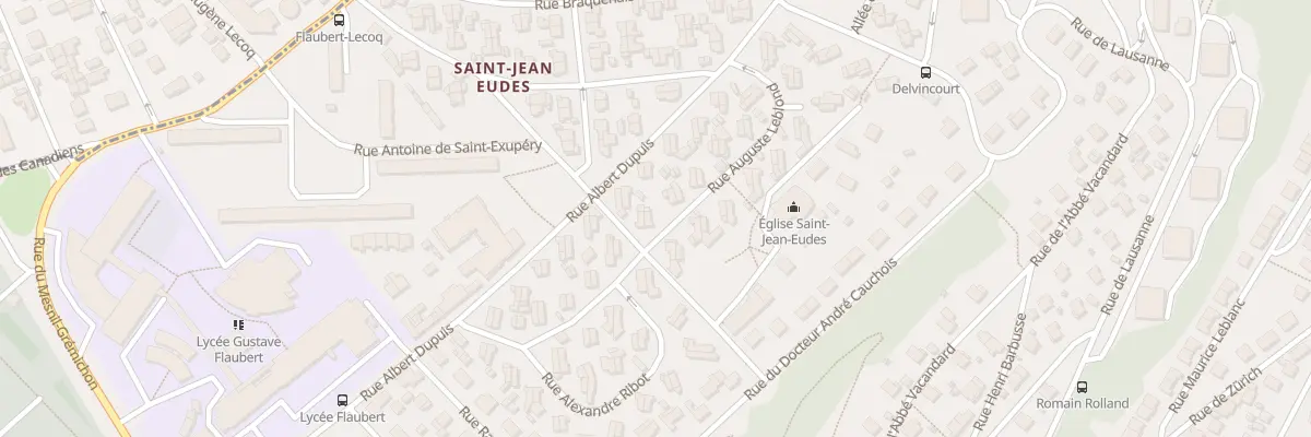 Plan du 23 Rue Auguste Leblond à Rouen