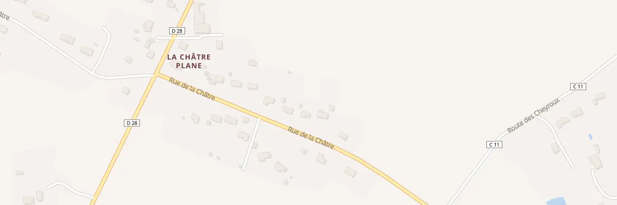 Plan du 15 Rue de la Châtre à Saint-Gence