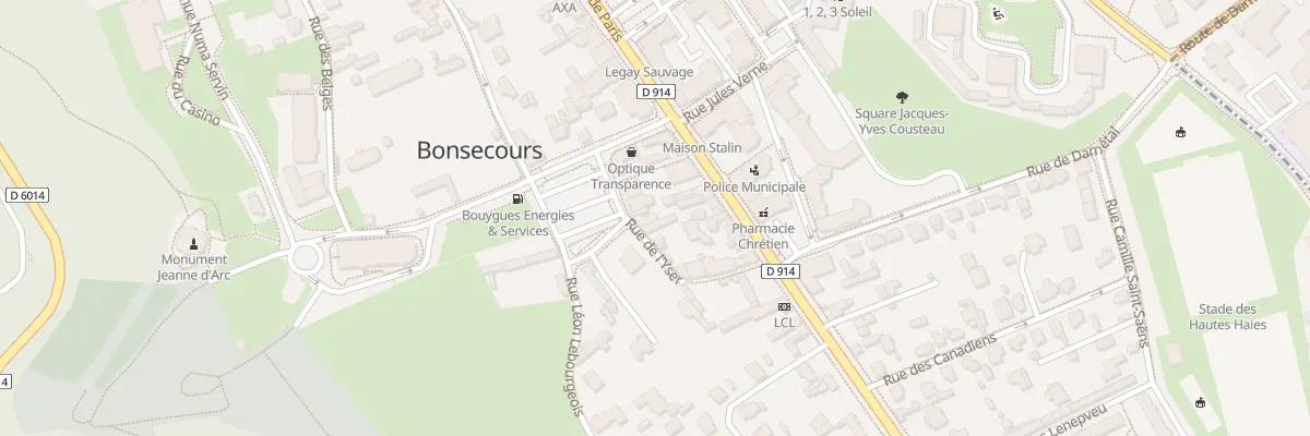 Plan du 12 Rue de l’Yser à Bonsecours