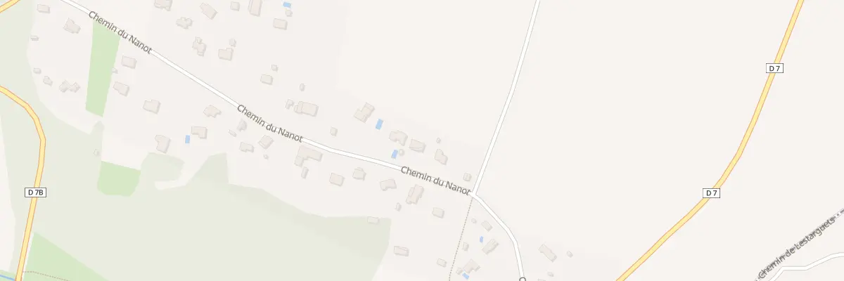 Plan du 310 Che du Nanot à Rieumes