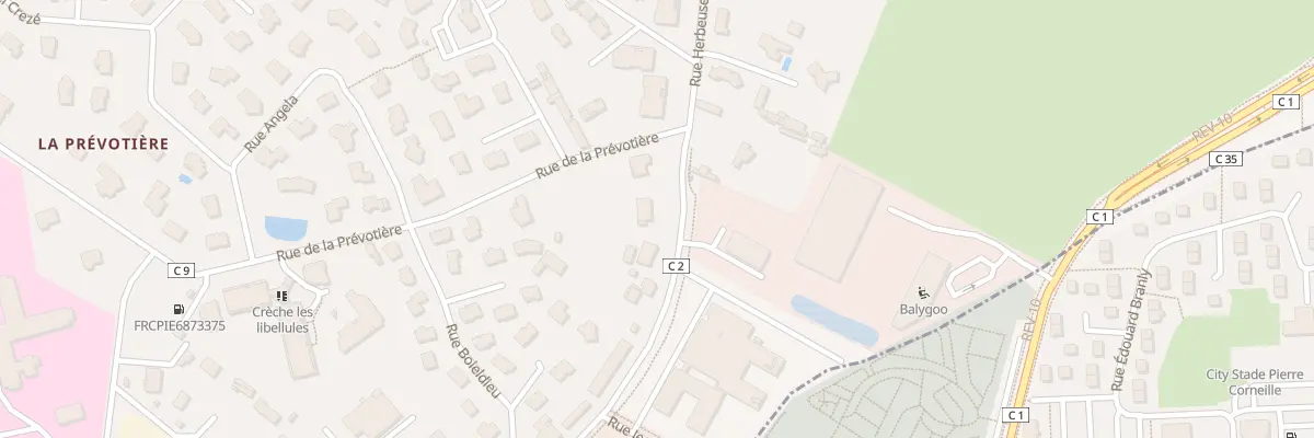 Plan du 607 Rue Herbeuse à Bois-Guillaume