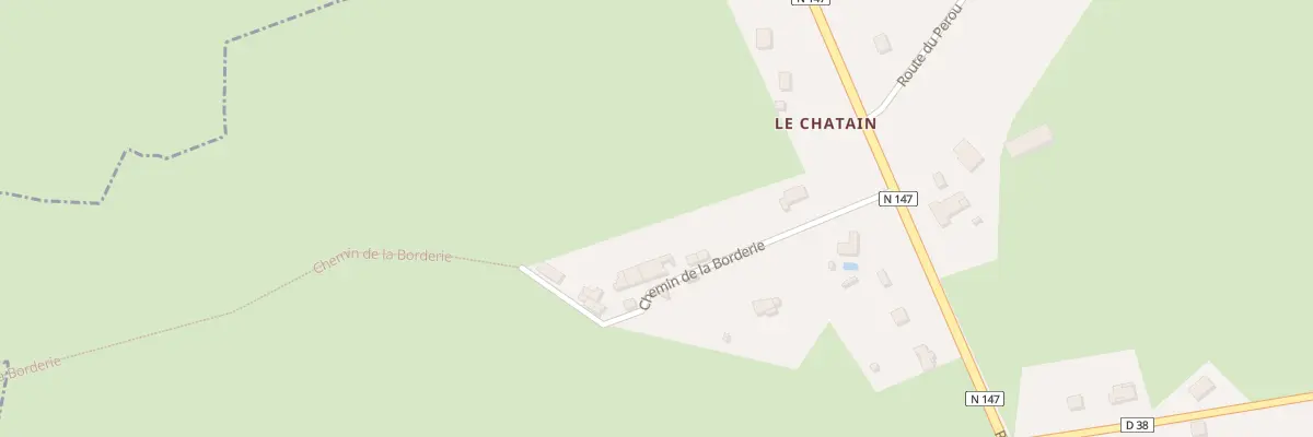 Plan du 4A Che de la Borderie à Chamboret