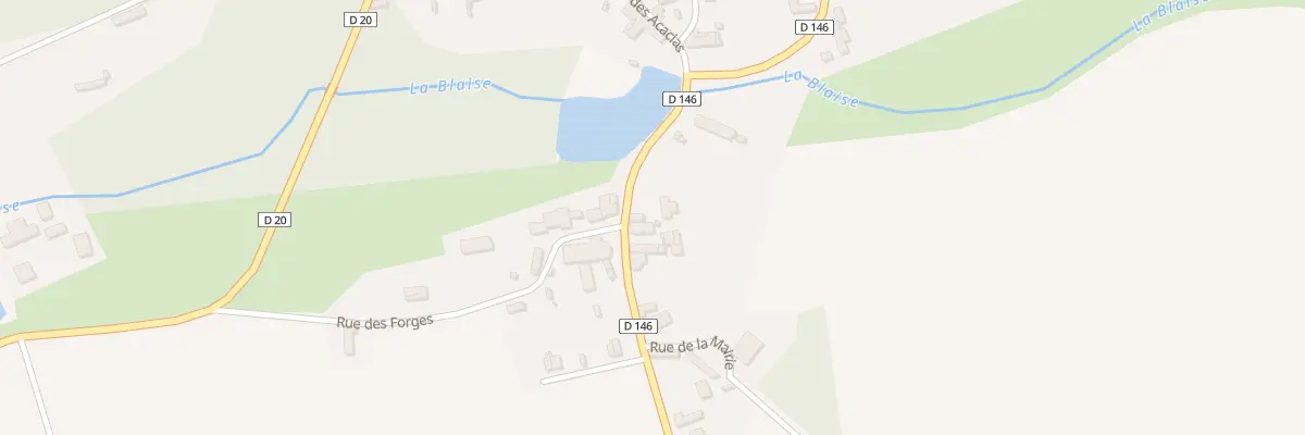 Plan du 7 Rue des Acacias à Maillebois