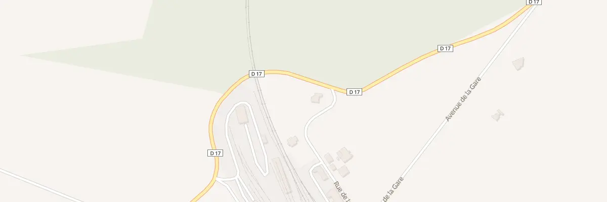 Plan du 7 Rue de la Gare à Vald’Yerre