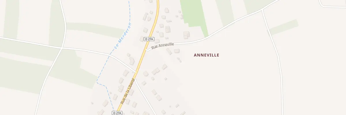 Plan du 6 Rue Anneville à Saint-Georges-sur-Cher