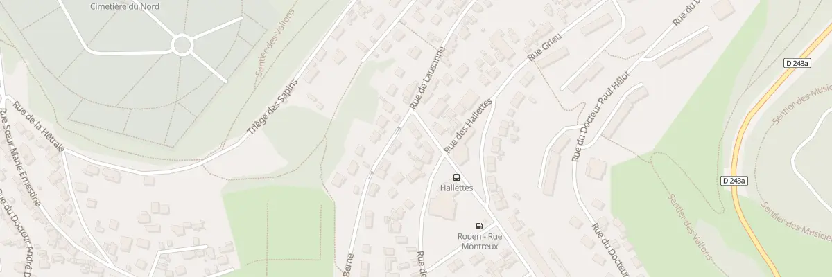 Plan du 23 Rue de Geneve à Rouen