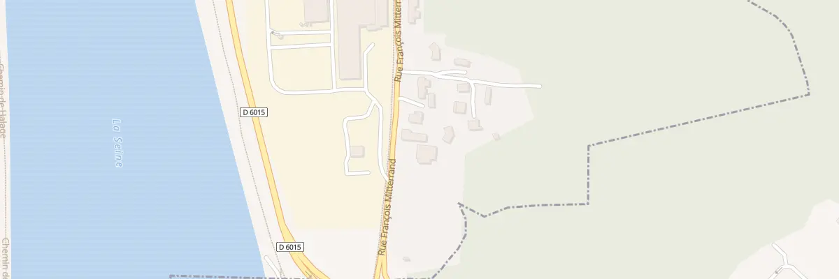 Plan du 2D Rue François Mitterrand à Amfreville-la-Mi-Voie