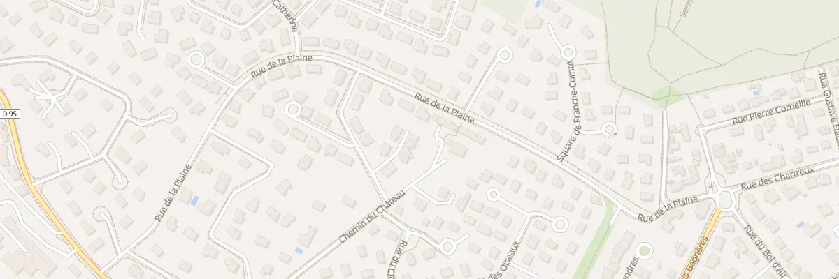 Plan du 10 Sq du Château à Bonsecours