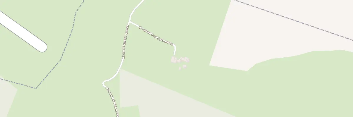 Plan du 231 Che des Escoumes à Fabas