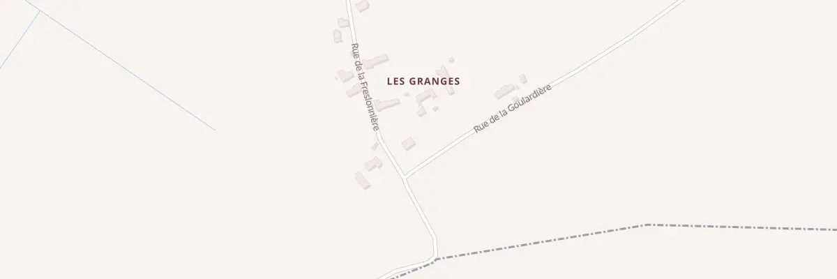 Plan du 1 Rue de la Goulardière à Bouffry