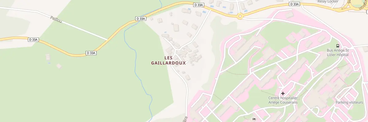 Plan du 237 Gaillardoux à Saint-Lizier