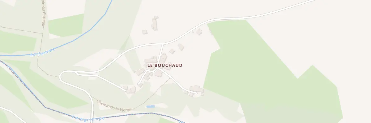 Plan du 5 Le Bouchaud à Droux