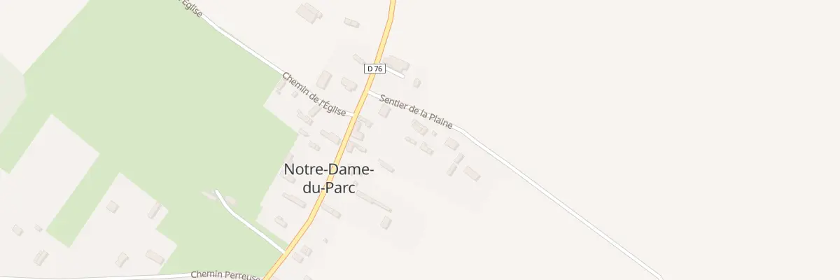 Plan du 46 Rte du Parc à Notre-Dame-du-Parc