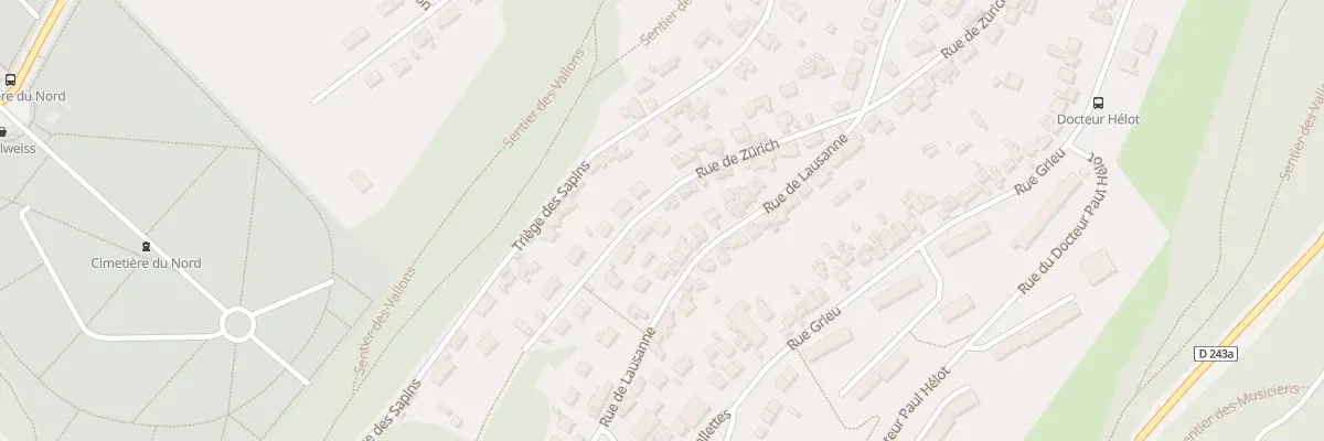 Plan du 59 Rue de Zurich à Rouen