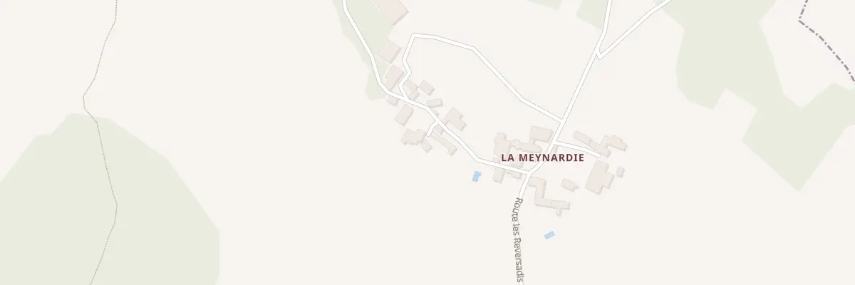 Plan du 104 La Meynardie à Granges-d’Ans