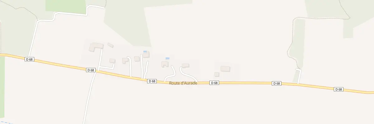 Plan du 1408 Rte d’Aurade à Bonrepos-sur-Aussonnelle
