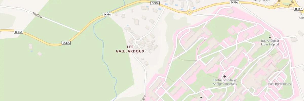 Plan du 236 Gaillardoux à Saint-Lizier