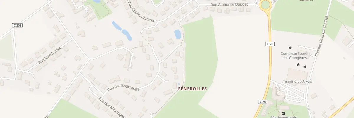 Plan du 2 Rue des Hirondelles à Aixe-sur-Vienne