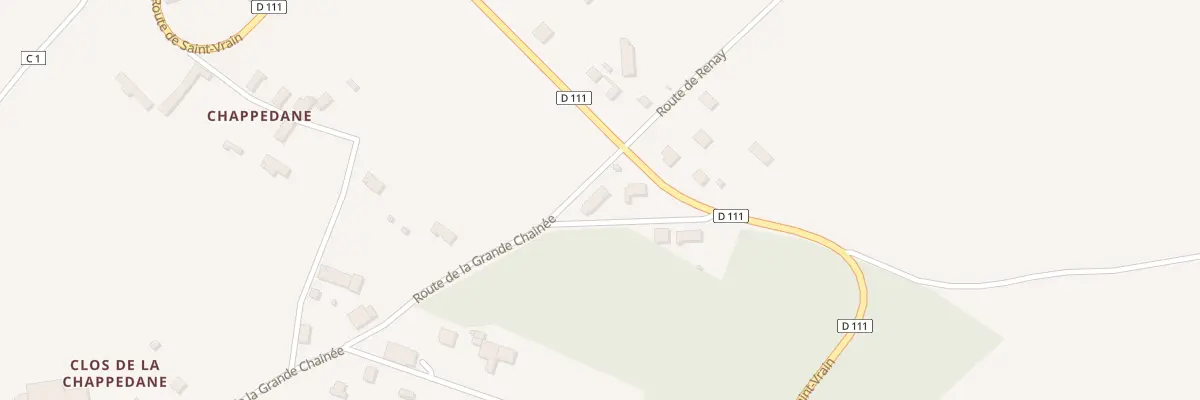 Plan du 19 Rte de la Grande Chaînée à Saint-Firmin-des-Prés