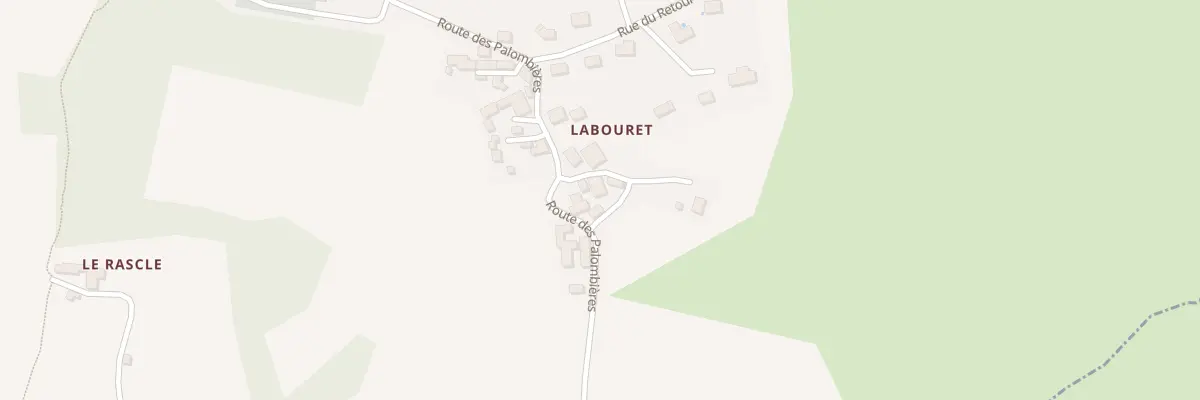 Plan du 2 Rle du Tilleul à Azerat