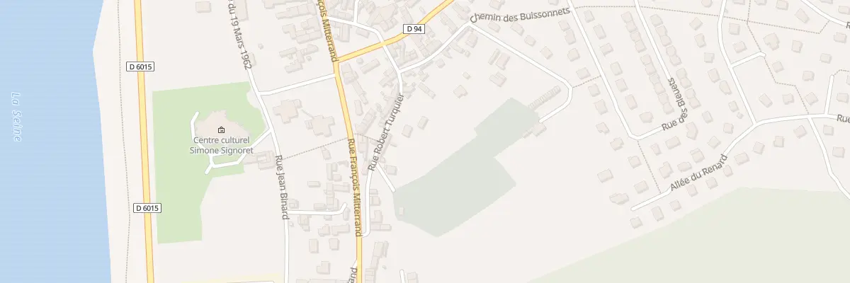 Plan du 14 Rue Robert Turquier à Amfreville-la-Mi-Voie