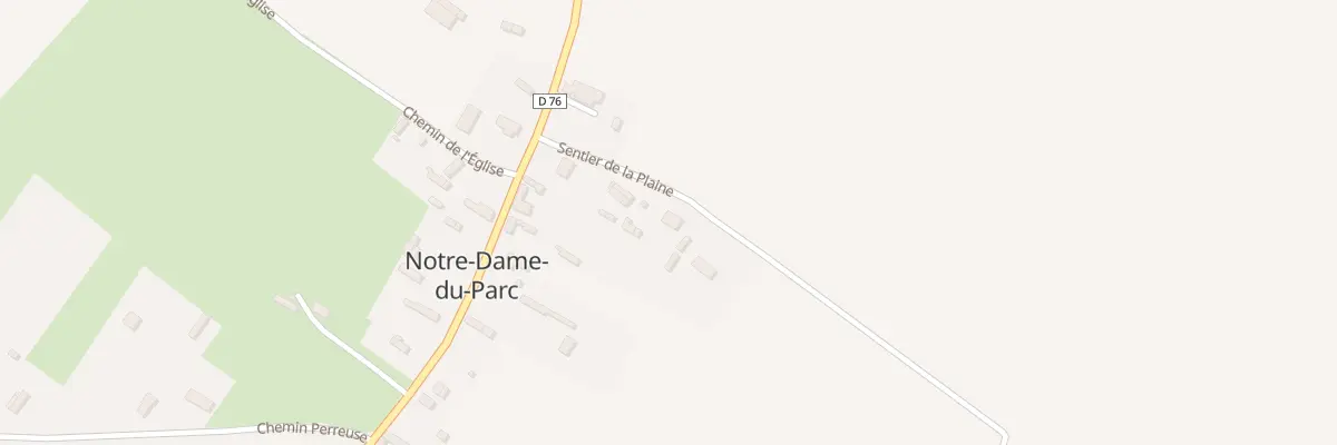 Plan du 9001 Sen de la Plaine à Notre-Dame-du-Parc