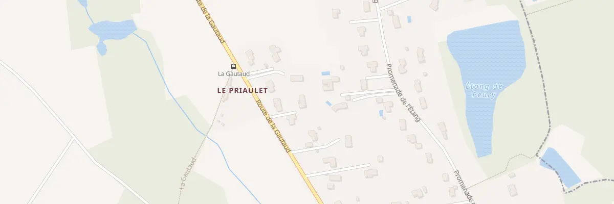 Plan du 5480 La Gautaud à Veyrac
