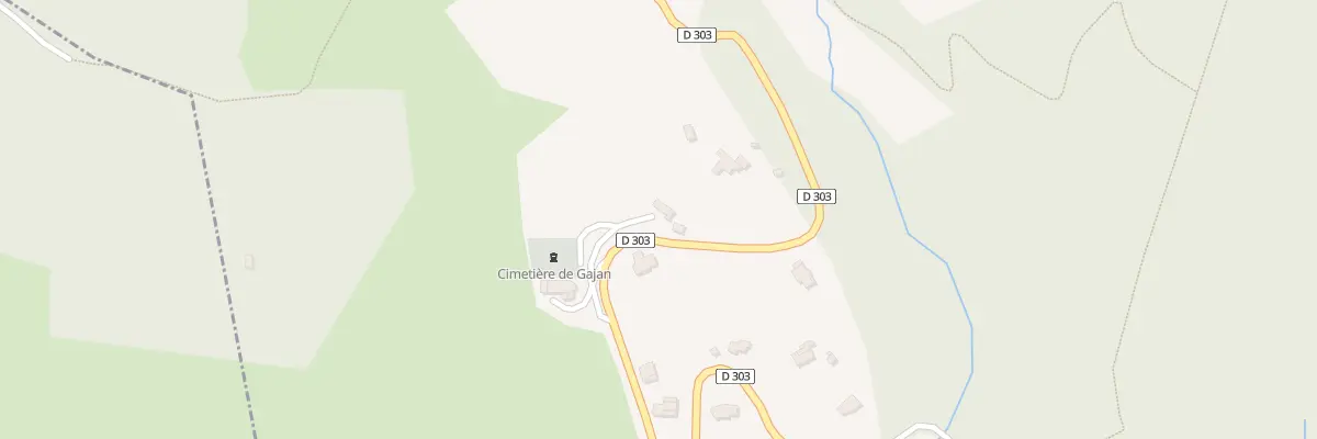 Plan du 128 Raufast à Gajan