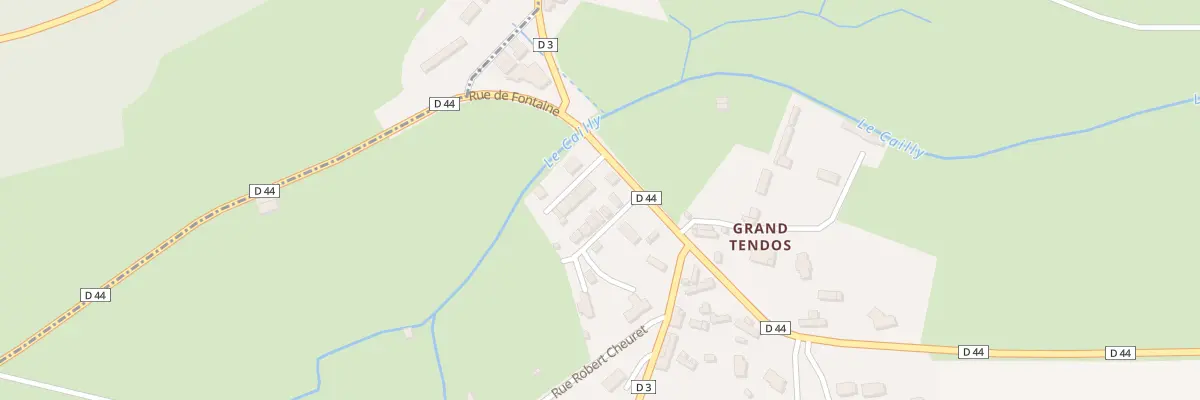 Plan du 25 Imp de l’Ancien Gue à Fontaine-le-Bourg