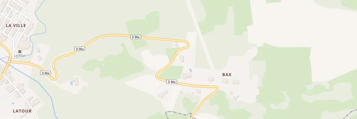 Plan du 3 Rte de Montberaud au Plan