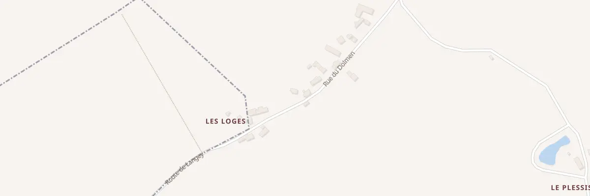Plan du 27 Rue du Dolmen à Ruan-sur-Egvonne