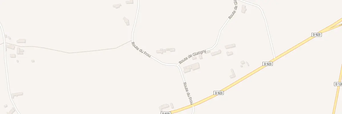 Plan du 8 Rte du Frou à Friaize