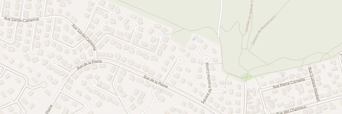 Plan du 7 Sq de Bretagne à Bonsecours