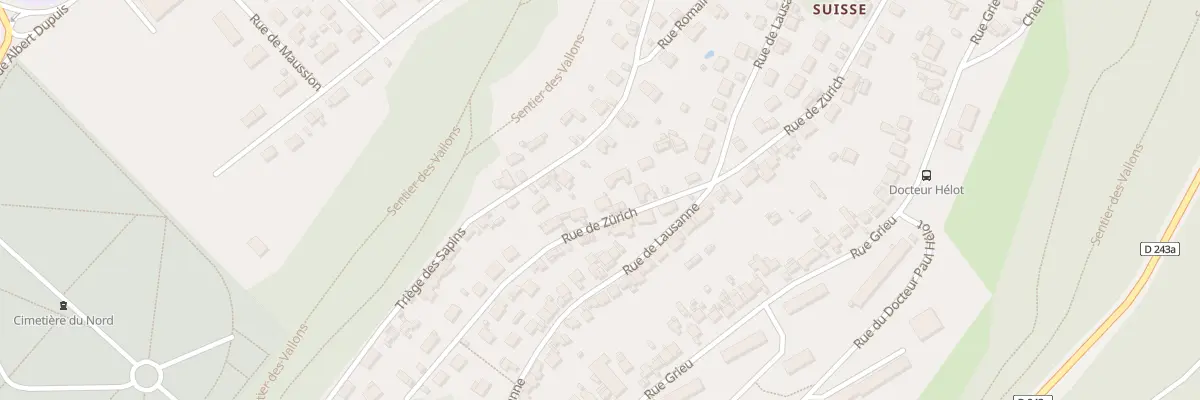 Plan du 50 Rue de Zurich à Rouen