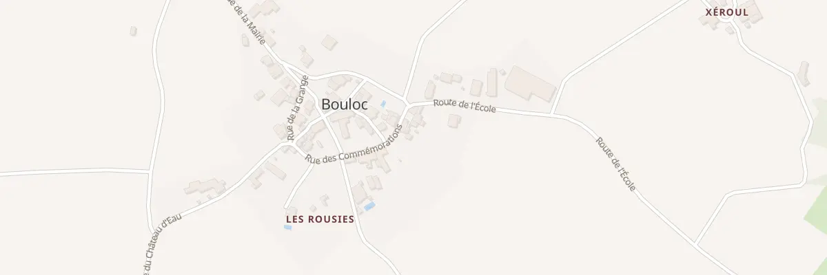 Plan du 8 Rue des Commémorations à Bouloc-en-Quercy