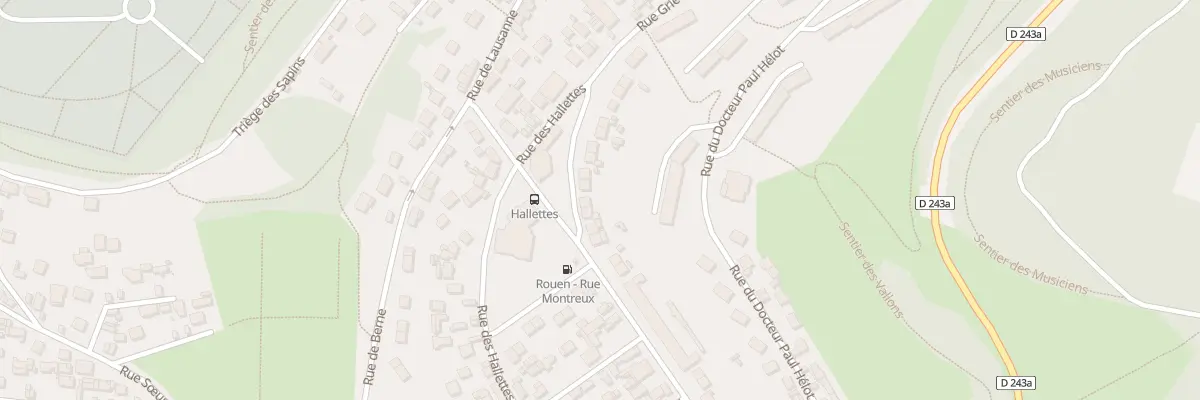Plan du 116 Rue Grieu à Rouen